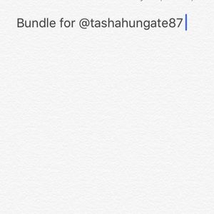 Bundle for @tashahungate87